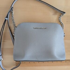 Grey Michael Kors Purse